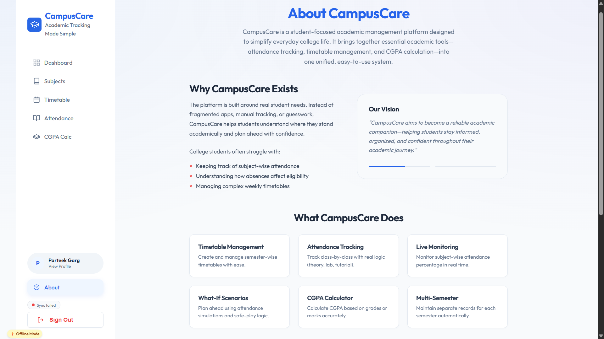 Campus Care screenshot 2